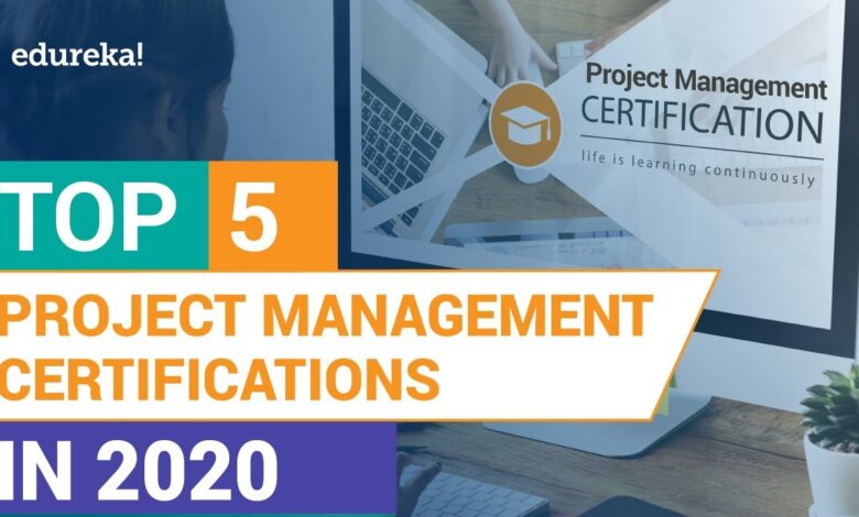 5 Best Project Management Courses and Certification